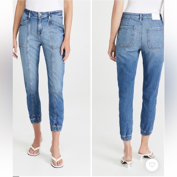 Jonathan Simkhai STANDARD Wiley Denim Loose Joggers 25 - Picture 1 of 6